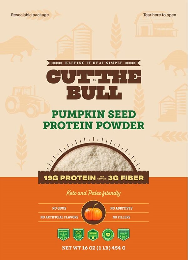 Cut the Bull Pumpkin Seed Protein Powder ...